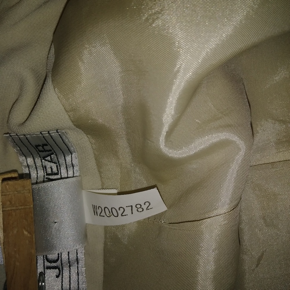 Blazer Cream Colored Button Front - image 7